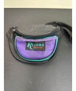 Vintage Riviera Casino Las Vegas 3 Zipper Compartment Fanny Pack - $599.74 MXN