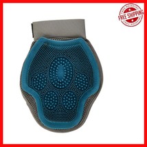 Furbuster 3-in-1 Dog Grooming Glove in Vibrant Plum and Teal for Easy Care - $538.81 MXN