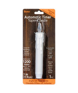 Battery Operated LED Taper Candle - White - 1200 Hour Life - 7 inches - £15.15 GBP