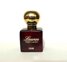 Mens Ralph Lauren Cologne .25oz Miniature Mini Rare Empty Red Square Bottle - $24.75