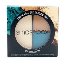 Smashbox Cosmetics Photo Edit Eye Shadow Trio, On Location, Full Sz, Nib - $13.85
