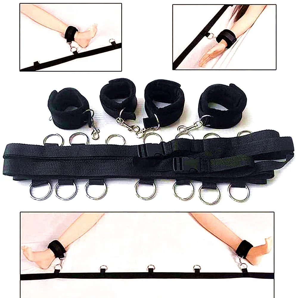 House Home Under Bed Mature Kit Restraints Love Mature Bracelets Set For... - £19.66 GBP