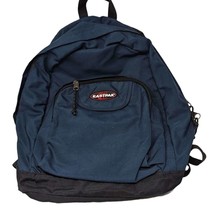 Vintage Y2K 1990s Eastpak Navy Blue Travel School Backpack School Bag - €170,58 EUR