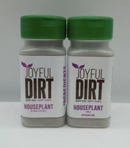 2x Joyful Dirt Organics Houseplant Fertilizer Organic Plant Food 3 Oz Ex... - £15.38 GBP