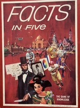 VINTAGE FACTS IN FIVE GAME, THE GAME OF KNOWLEDGE 1967 3M BOOKSHELF GAMES - $183.58 MXN