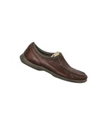 Sperry Top Sider Mens Brown Pebbled Leather Slip On Loafer Shoes Size 11 M - $62.34 CAD
