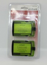 Embark Global Tracking ID Tags Green Lot of 2 Lost Suitcase Tracking - $11.29