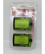 Embark Global Tracking ID Tags Green Lot of 2 Lost Suitcase Tracking - $11.29