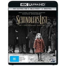 Schindler&#39;s List 4K UHD Blu-ray / Blu-ray | Steven Spielberg&#39;s | Region Free - £21.13 GBP