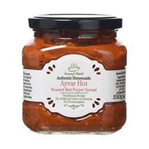 Granny&#39;s Secret Home Style Ayvar Roasted Red Pepper Spread Hot 550 g  - £17.04 GBP