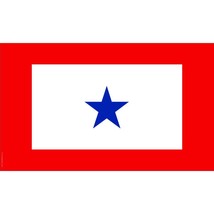 Family Member In Service Star Flag with Grommets 3ft x 5ft - $33.35