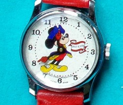 Disney Retired Bicentennial Mickey Mouse Watch! By Bradley! Wind-Up! Hard To Fin - £371.57 GBP