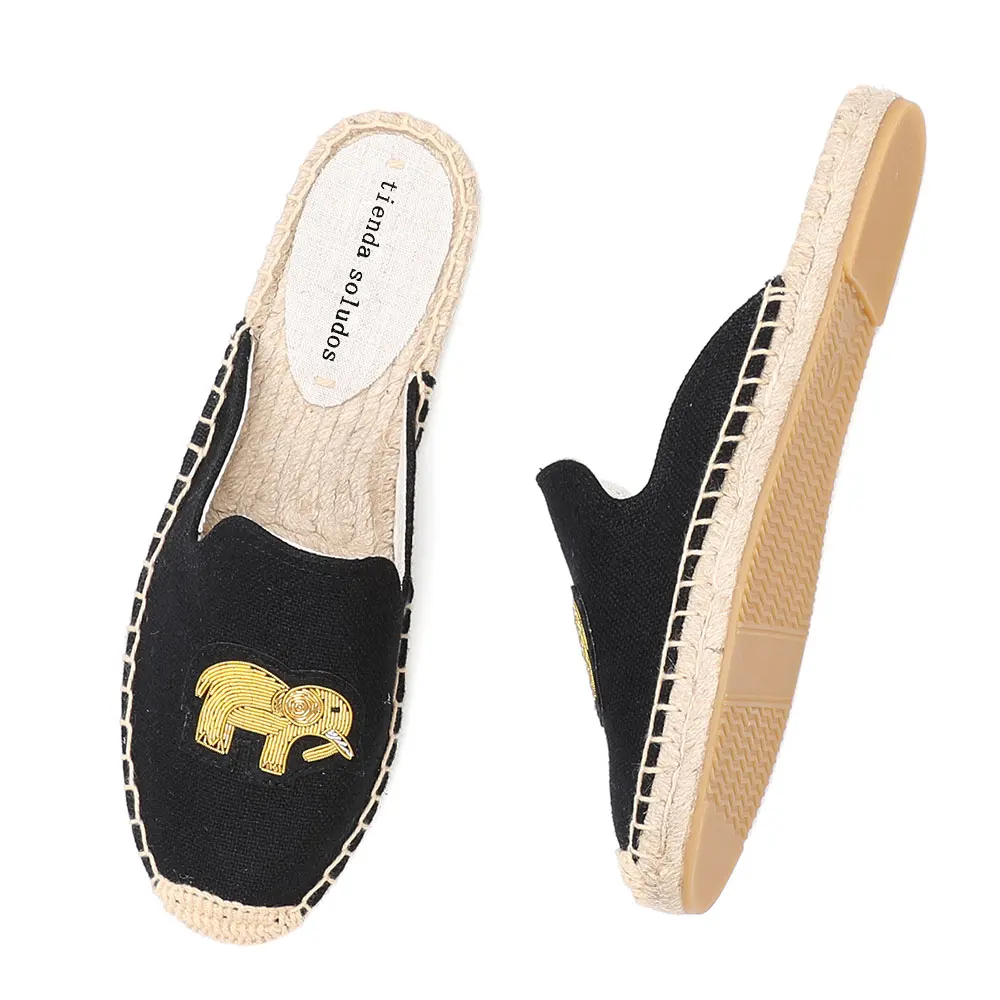 Zapatos De Mujer Mules Espadrilles Slippers For For Flat New Arrival Top Hemp Su - £192.10 GBP