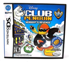 Club Penguin: Elite Penguin Force: Herbert&#39;s Revenge Nintendo DS Complete - $6.43