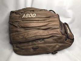 Wilson A800 SoftFit 12 1/2&quot; Right Hand Throw Baseball Glove Brown Leather - £31.13 GBP
