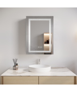 26x20 inch Bathroom Medicine Cabinet with LED Mirror, Anti-Fog - £240.01 GBP