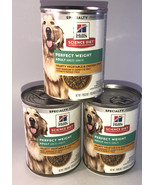 3ea 12.5oz Can Hills Science Diet Perfect Weight Adult Veg/Chicken Wet D... - $40.59 CAD
