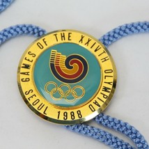 1988 Seoul Olympic Games XXIVTH Olympiad Bolo Metal 1 3/4&quot; Dia  - £92.47 GBP