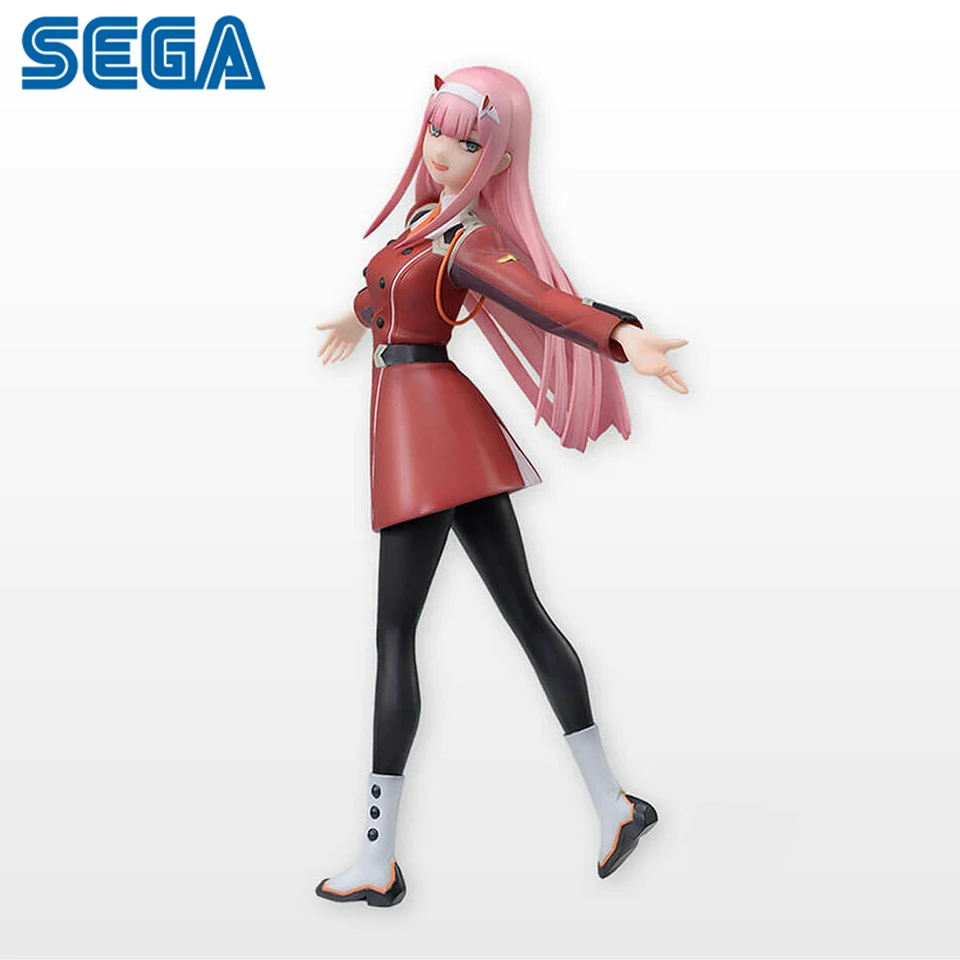 Qwiooe Original Genuine Sega Anime Darling In the Franxx Figure 19cm Zero Two 02 - £29.14 GBP