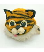 Vintage Russ Berrie Tummy Striped Tiger Plush Bean Bag Bottom 1973 Made ... - $29.69