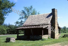 1963 Hoosiers Nest Cabin State Park Brown County IN Kodachrome 35mm Slide - £3.13 GBP