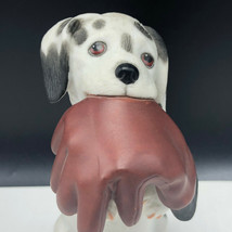 Dalmatian Figurine Fine Porcelain Puppy Dog Firemen Pg Mitten Glove Ready Action - £14.71 GBP