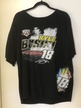 Kyle Busch #18 Black NASCAR M&amp;M&#39;s t-shirt XL Double Sided - £10.87 GBP