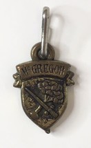 McGregor Family Crest Charm By Royce&#39;s N.Y. Gold Tone Pendant 3/4&quot; Vintage - $12.00