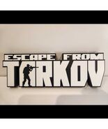 ESCAPE FROM TARKOV 3D Shelf/Wall Sign  Game Title Logo Collectible Memorabilia - $23.99
