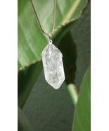 Double terminated Quartz pendant - $19.85