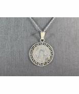 Sterling Silver Religious St Benedict Cross Pendant Necklace 5.0g E4980 - $920.67 MXN Sterling Silver Religious St Benedict Cross Pendant Necklace 5.0g E4980 - $920.67 MXN