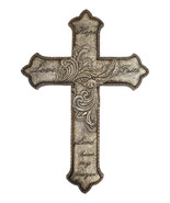 Hope Love Faith Lord Hear My Prayer Fleur De Lis Floral Faux Leather Wal... - $41.52 CAD