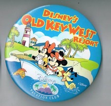 Disney Vacation Club Old Key West Resort Pin Back Button Pinback - £18.98 GBP