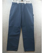 Carhartt Dungaree Fit Washed Duck Utility Work Pants B11 MDT 38 X 32 Carpenter - $34.64