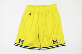 Vintage Adidas Mens Large Striped Mesh University of Michigan Basketball... - £46.48 GBP