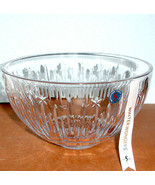 Waterford Winter Wonders Crystal 8&quot; Bowl Midnight Frost #1062160 New - £118.67 GBP