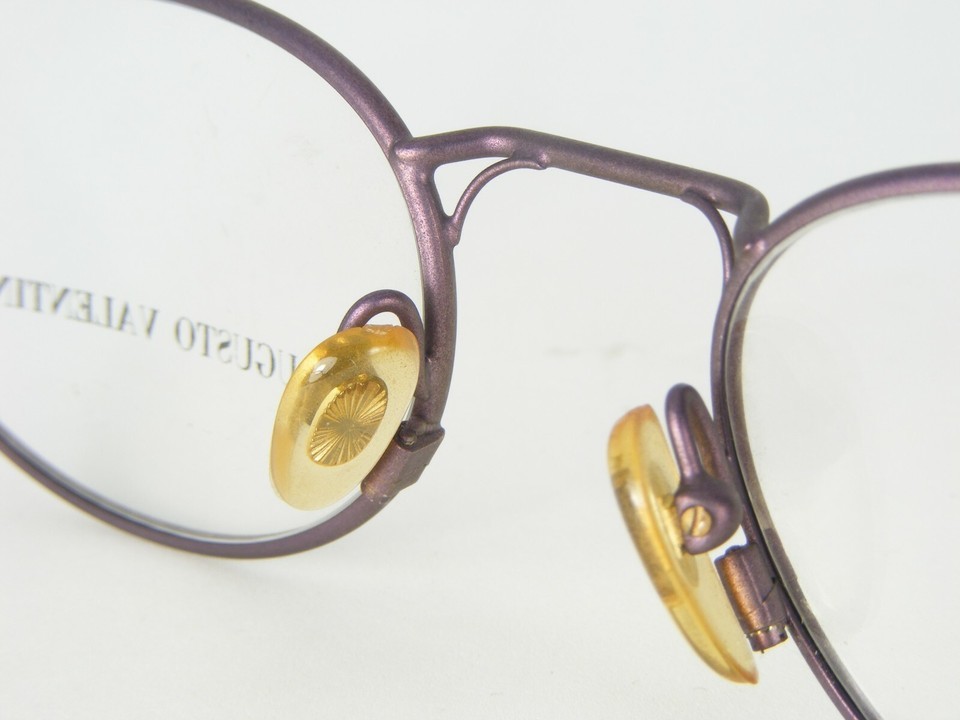 AUGUSTO VALENTINI 7304 109 BRONZE SOLID /PURPLE EYEGLASSES GLASSES 51-20-140mm Item image 9