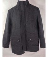 KENNETH COLE REACTION Men’s charcoal Insulated Wool Zip Jacket Coat size... - $970.88 MXN