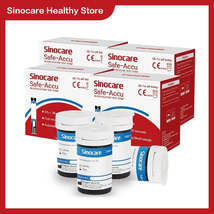 SINOCARE - Original 500/400/300/200/100/50PCS Safe-Accu Blood Glucose Te... - £471.62 GBP+