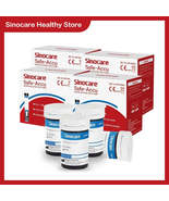 SINOCARE - Original 500/400/300/200/100/50PCS Safe-Accu Blood Glucose Te... - £471.62 GBP+