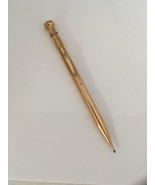 Signet Gold Filled Mechanical Pencil &quot;Sold Only At Rexall Stores&quot; Writes! - $564.52 MXN