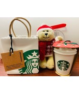 NEW Starbucks Ceramic Holiday Ornament Assortment - $24.70