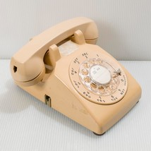 Bell Systems Western Electric Rotary Telephone Tan - £27.68 GBP
