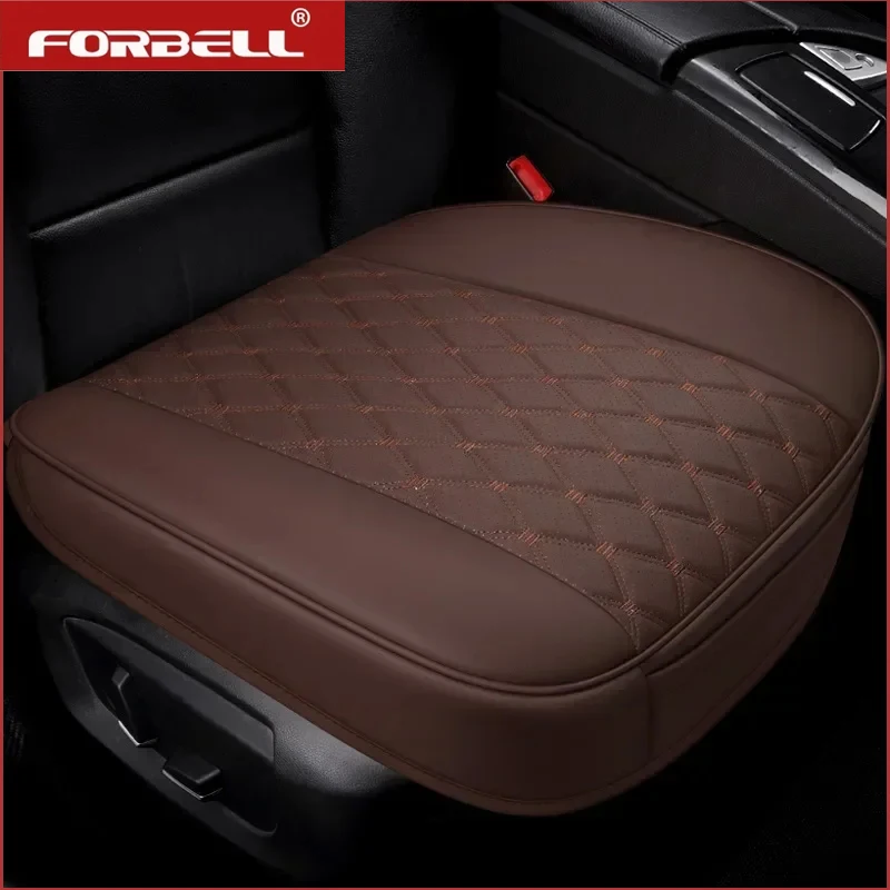 Forbell Car Seat Cover PU Leather Surround Cushion Non-slip Breathable and - £27.23 GBP