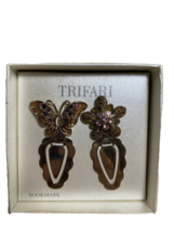 Trifari Bookmarks 2 Designs With Box - $18.80