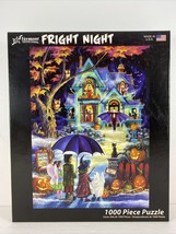 &quot;Fright Night&quot; 1000-Pc Jigsaw Puzzle Vermont Christmas Company Halloween - $7.12