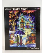 &quot;Fright Night&quot; 1000-Pc Jigsaw Puzzle Vermont Christmas Company Halloween - $11.87