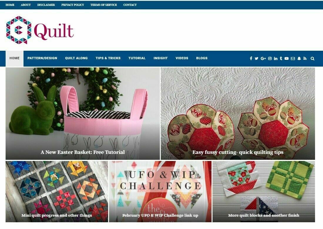 Quilting Automated Wordpress Website - Turnkey Site - $14.09