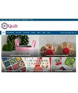Quilting Automated Wordpress Website - Turnkey Site - $263.76 MXN