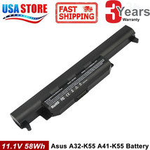A32-K55 P53E P43E Battery For Asus R500V R503C X55C U57A K55A A75V Notebook - £27.23 GBP